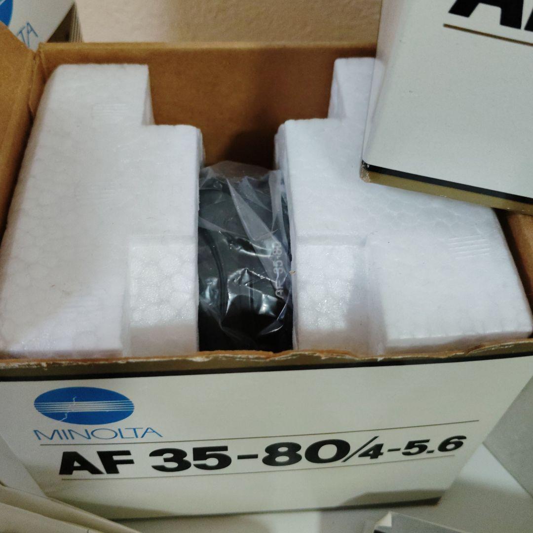 MINOLTA 0 一眼レフカメラ レンズ説明書箱付きまとめ売り