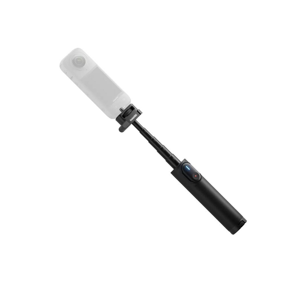 insta360 折りたたみ式三脚付き自撮り棒リモコン 純正レンズカバー付き