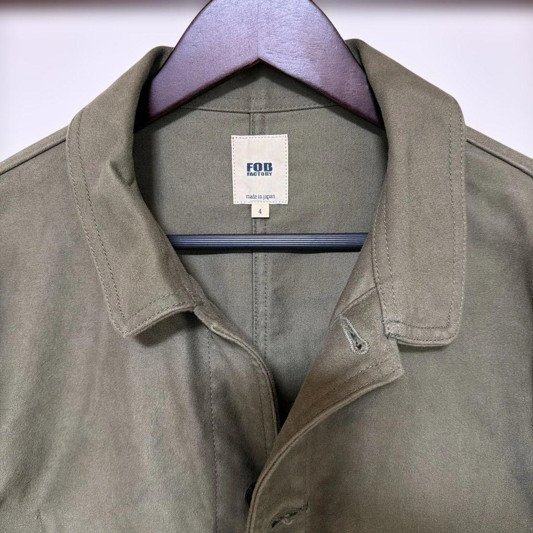 FOB FACTORY オリーブ カバーオール　超美品
