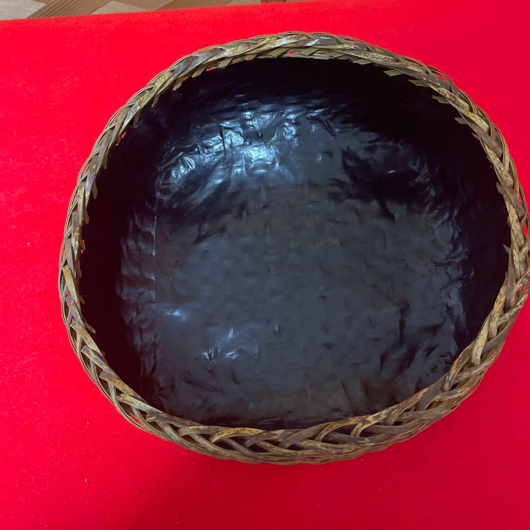 ♦︎【美品❤️炭斗＋枝炭】 茶道具　炭籠　竹製　枝炭(炉用)♦︎