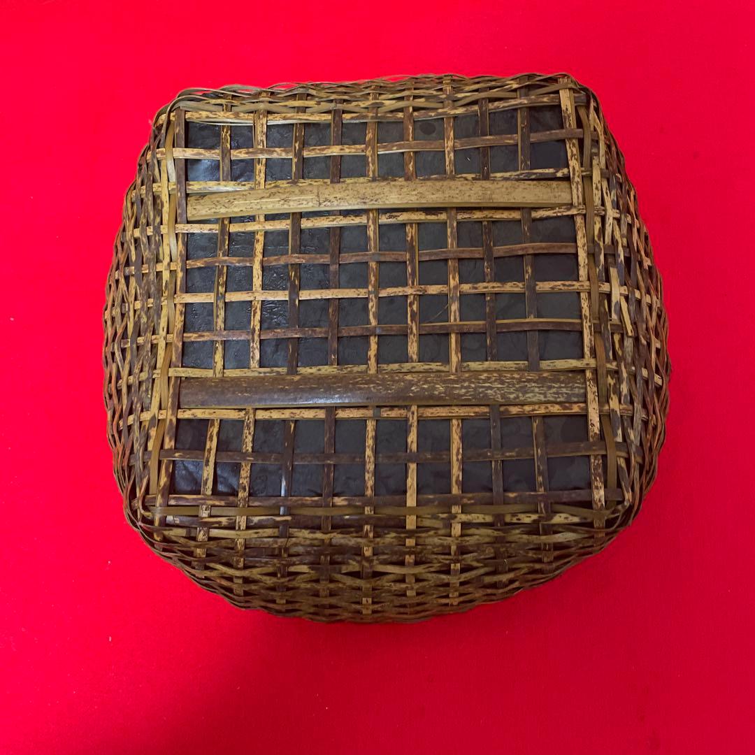 ♦︎【美品❤️炭斗＋枝炭】 茶道具　炭籠　竹製　枝炭(炉用)♦︎