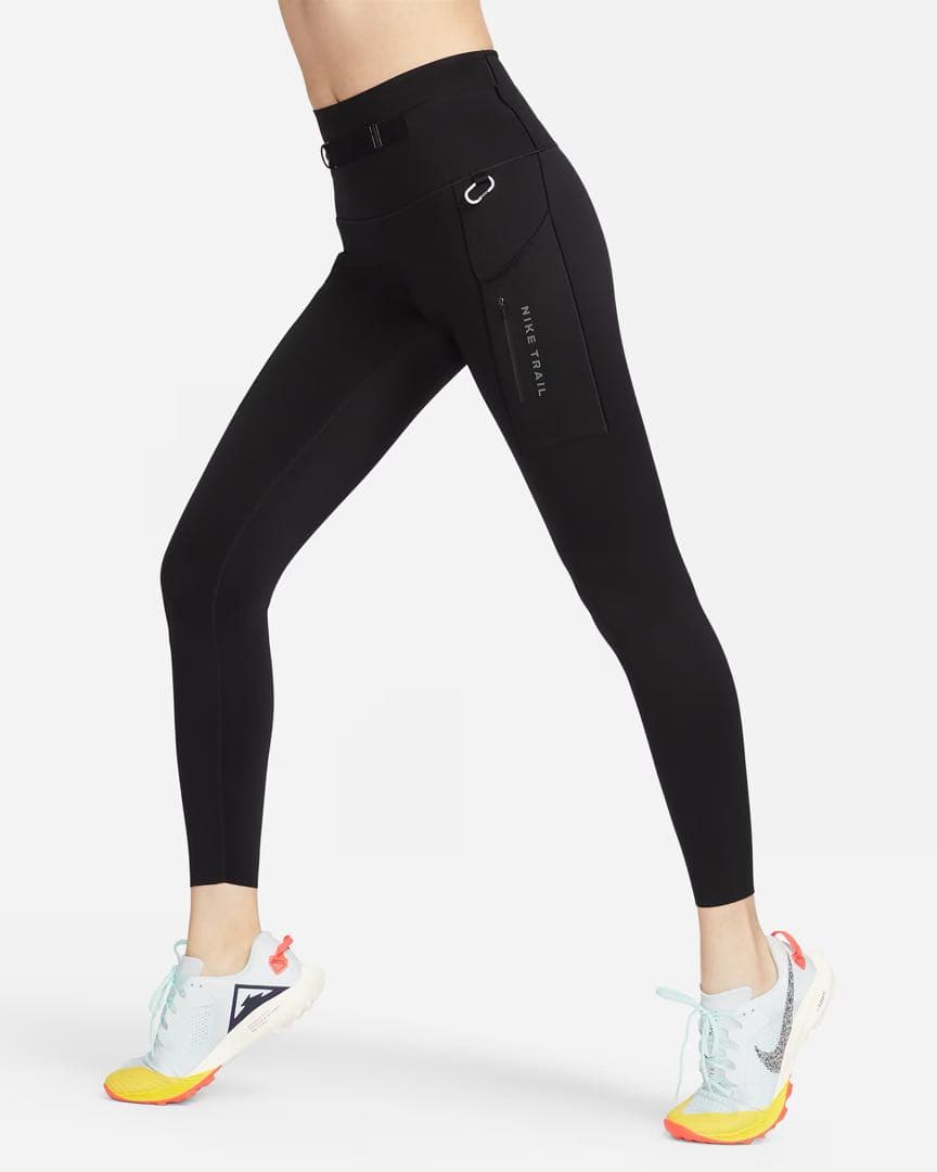 NIKE ナイキ トレイル ゴー ロングタイツ Mサイズ 黒