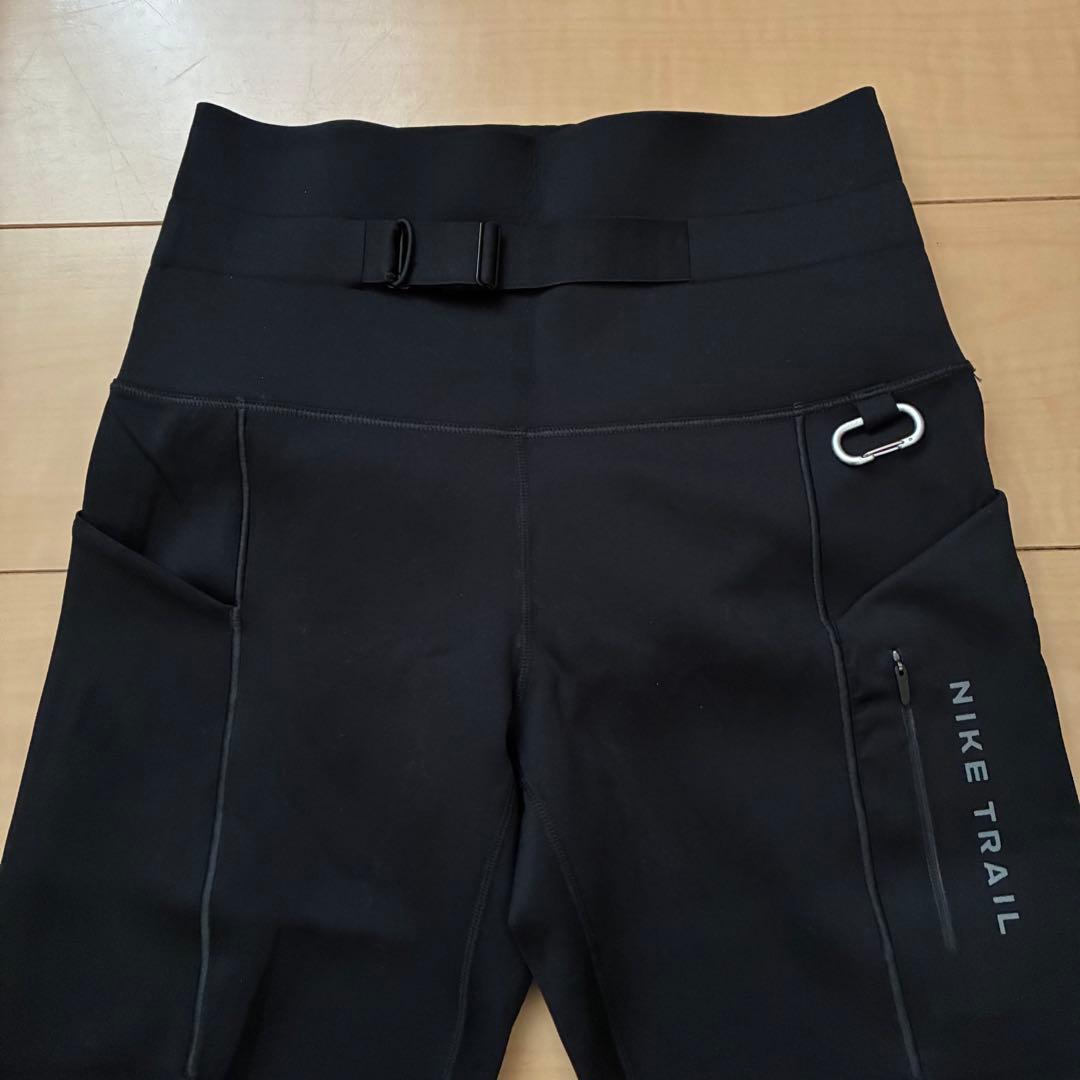 NIKE ナイキ トレイル ゴー ロングタイツ Mサイズ 黒