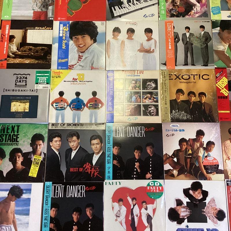 80年代　男性アイドル 【67枚】 TF0423-12　レコード　昭和ポップス