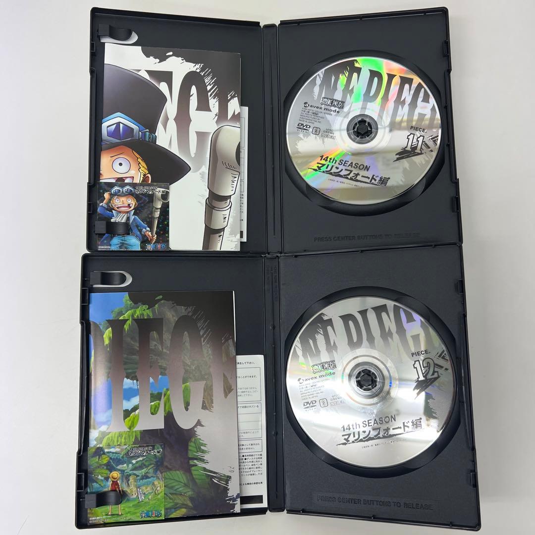 値下げDVD 全14巻セットONE PIECEワンピース14THマリンフォード編