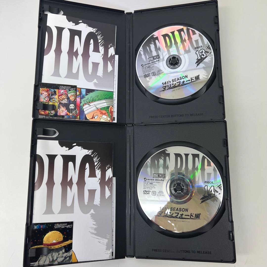 値下げDVD 全14巻セットONE PIECEワンピース14THマリンフォード編