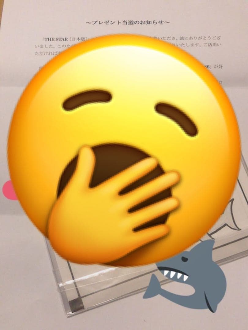 ONF E-TION 直筆サイン入り手書き名刺