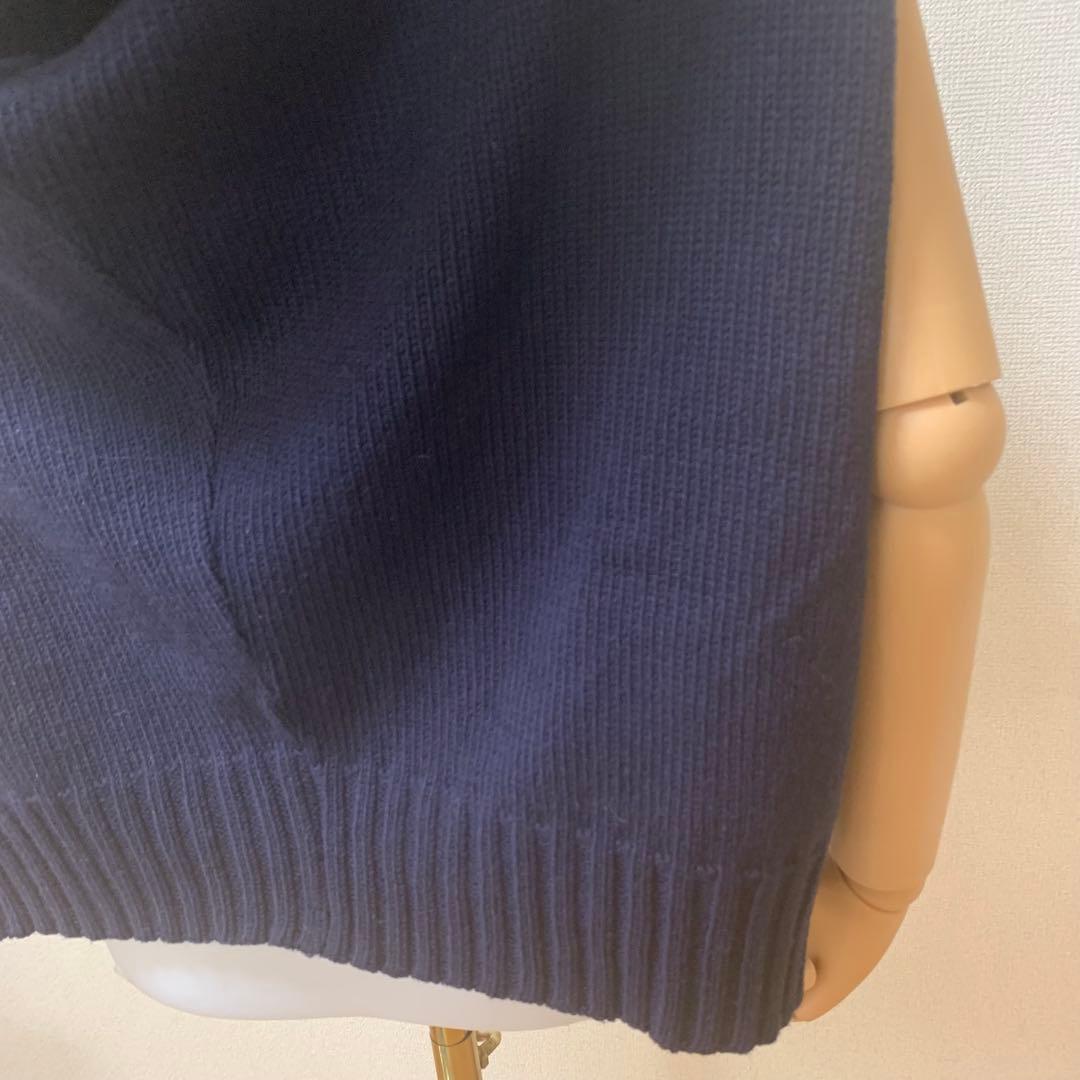 JUNYA WATANABE COMME des GARCON ニットベスト　紺