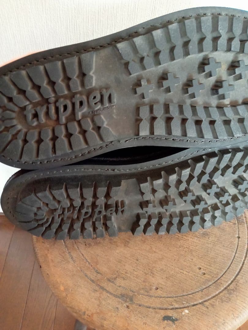 trippenトリッペンレースアップブーツ黒size36