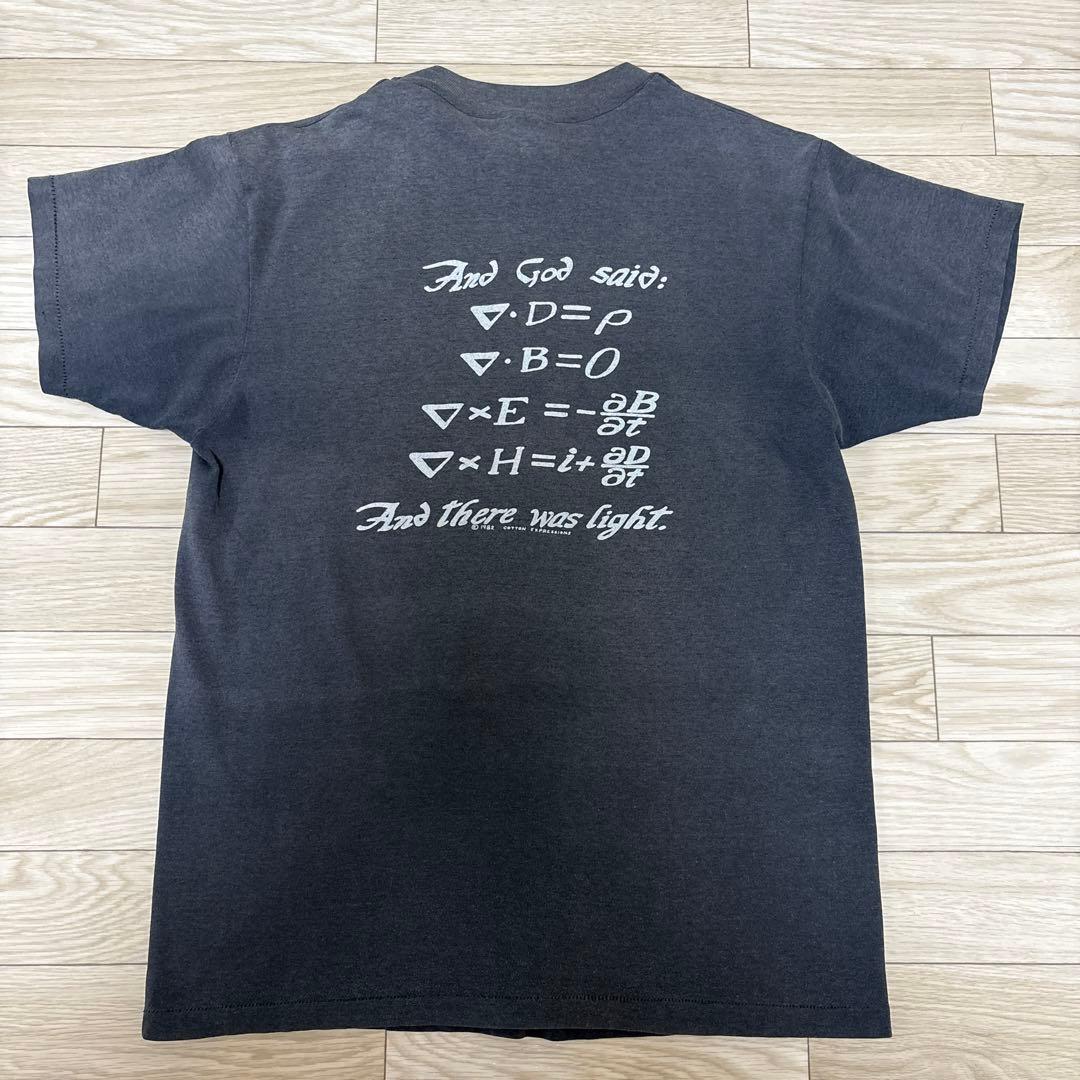 80s ヴィンテージ ブラックホール　天体　Tシャツ