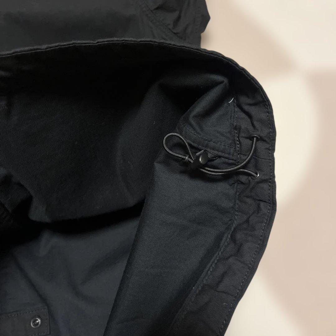 1回のみ着用MUJI Labo コットンライトキャンバスフーデッドブルゾン
