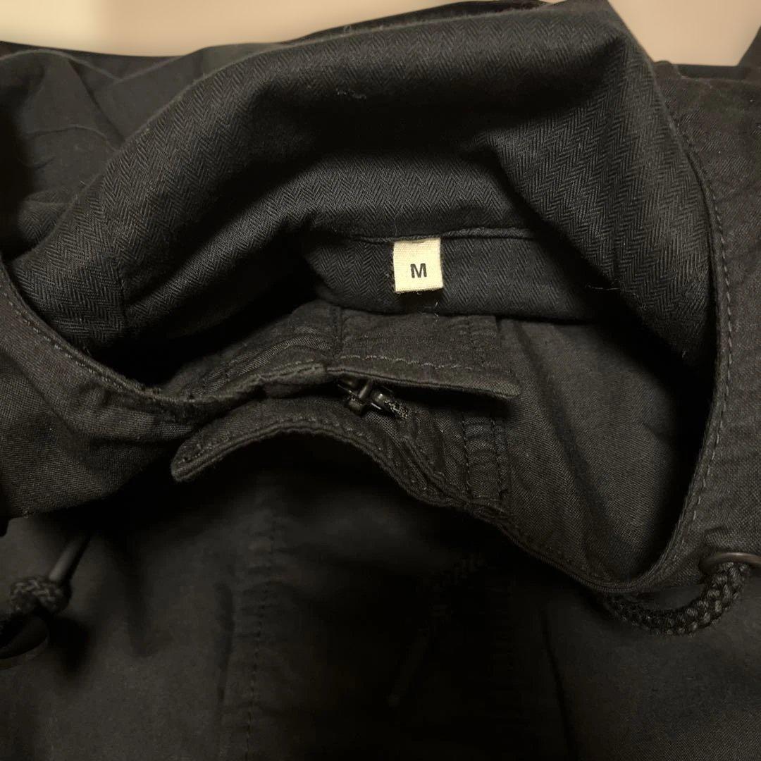 1回のみ着用MUJI Labo コットンライトキャンバスフーデッドブルゾン