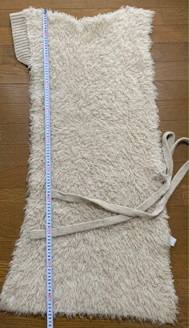 venit カーリー　カシミヤ　ストール　ベージュ