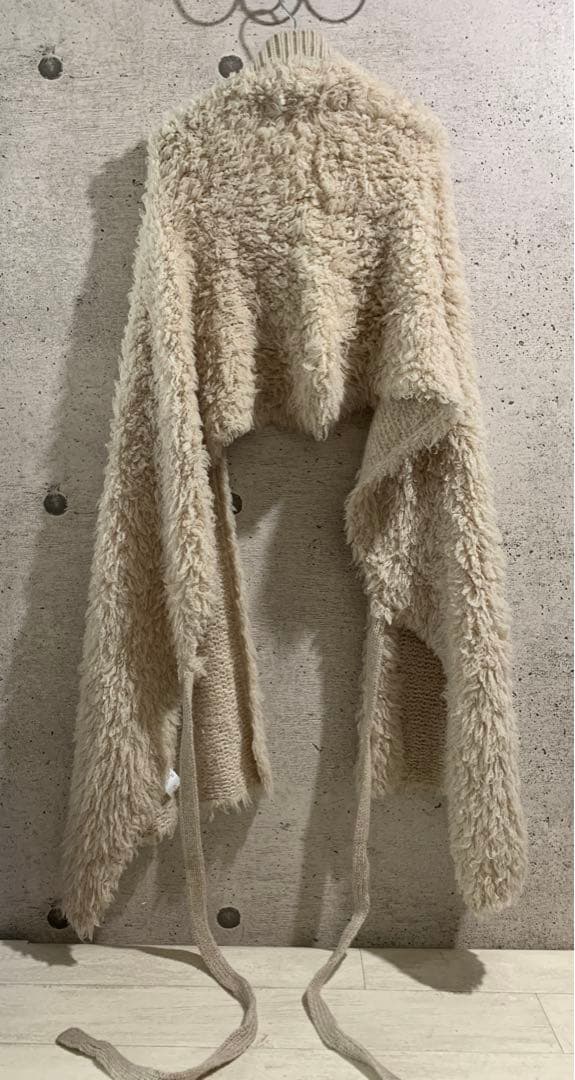 venit カーリー　カシミヤ　ストール　ベージュ