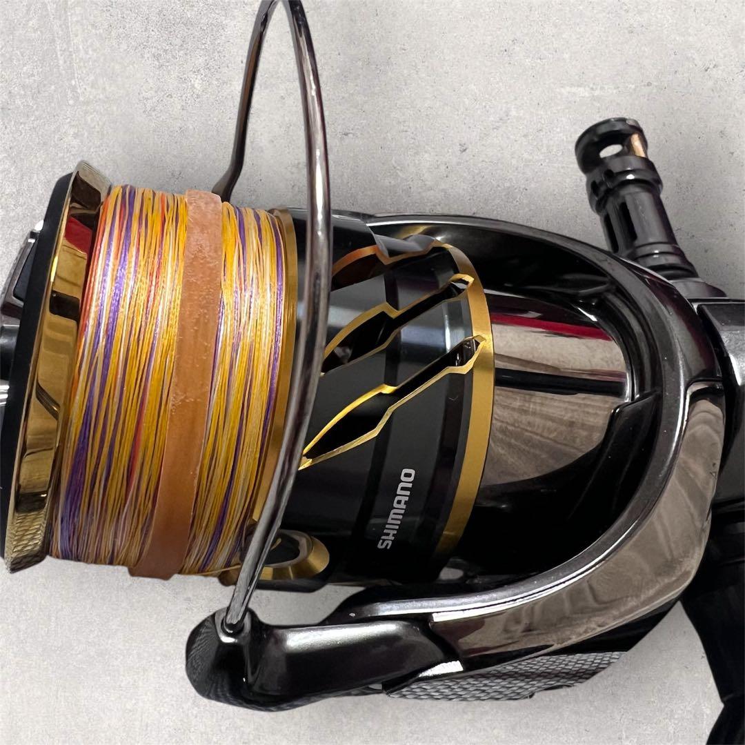 20 TWIN POWER C3000 MHG DRESSリールスタンド付