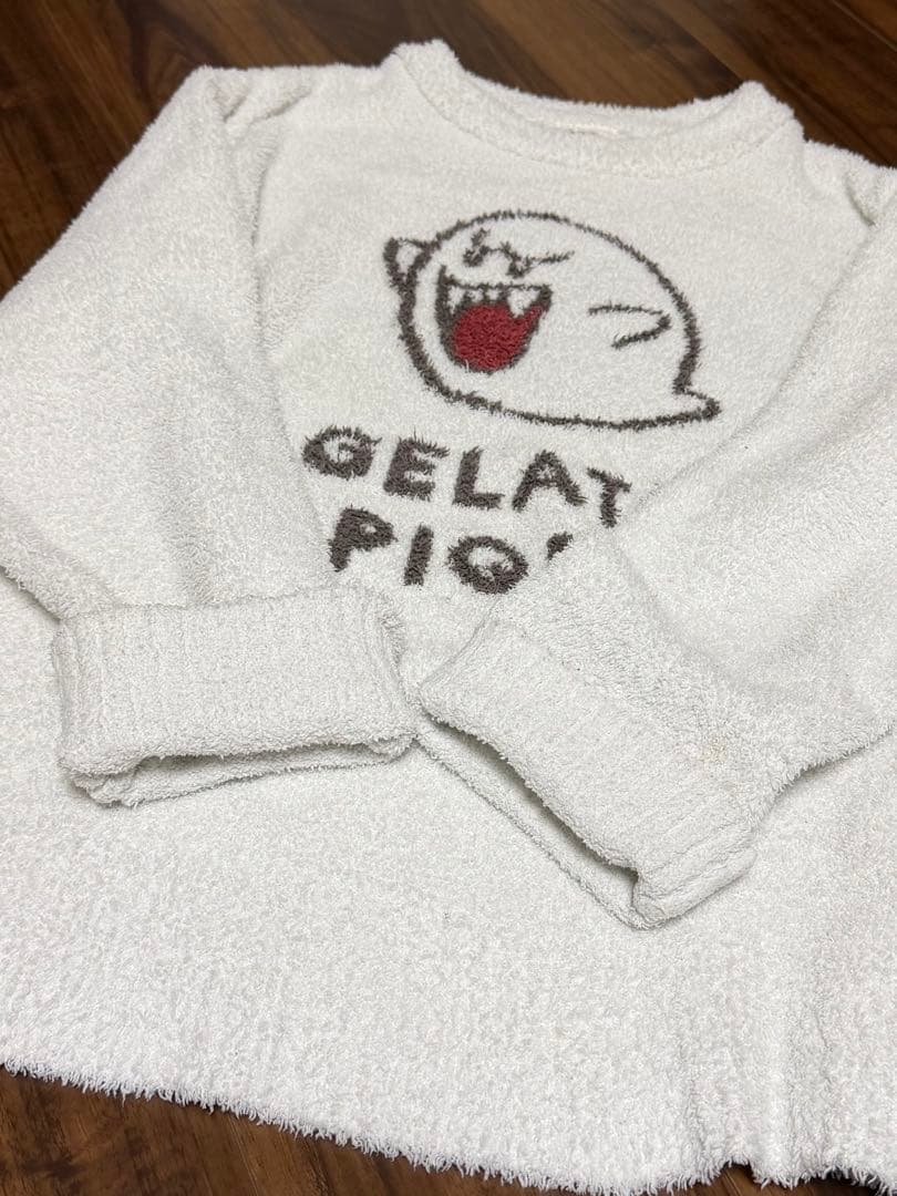 専用 Gelato pique スーパーマリオ テレサ コラボ プルオーバー