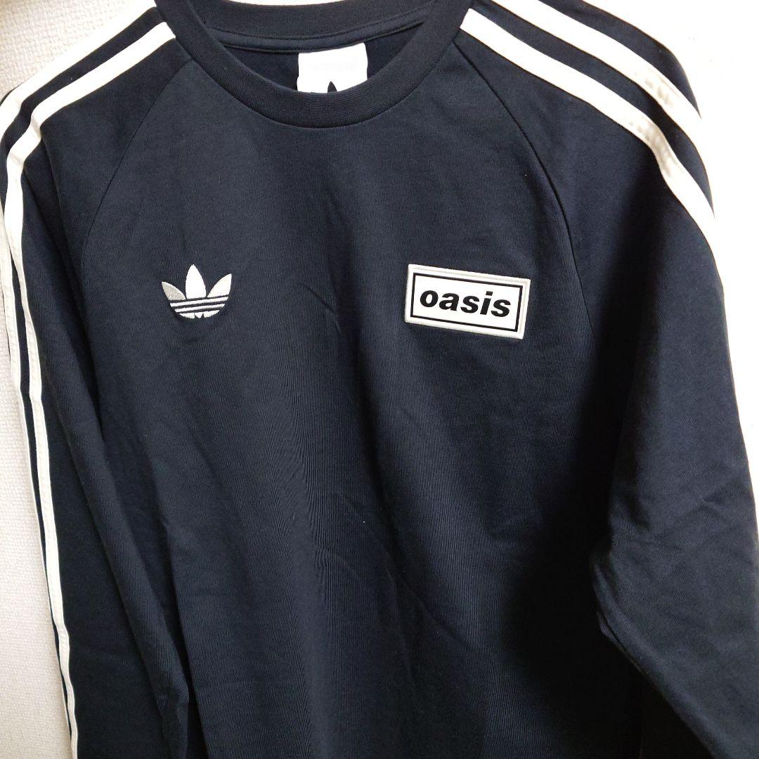 adidas Oasis Live'25 ロンT S ブラック オアシス