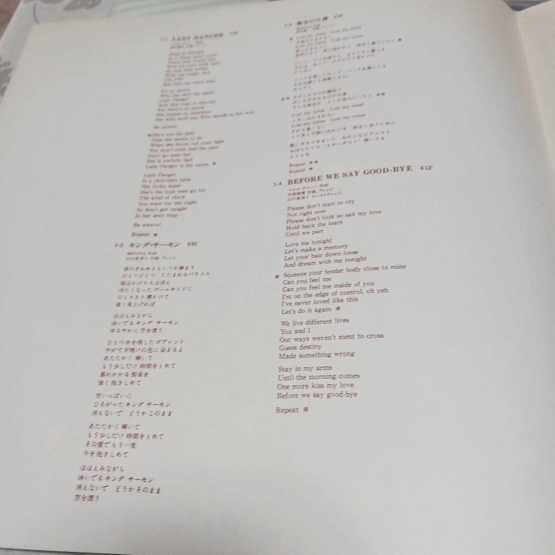 見本盤　Lady Danger Toshiya Igarashi レコード