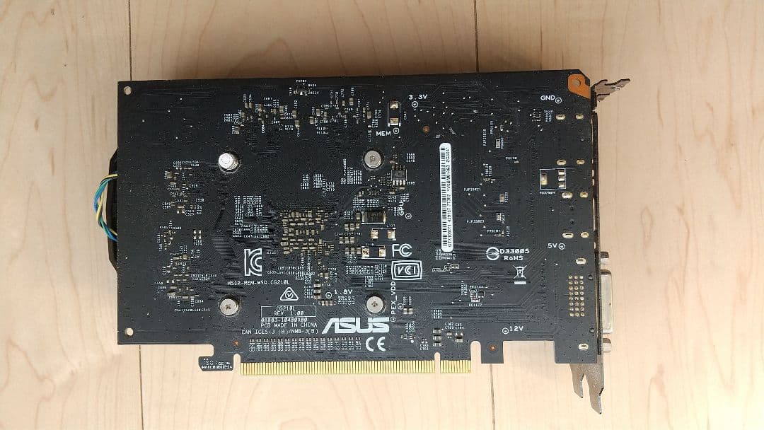 ASUS GEFORCE GTX 1050Ti 4GB 中古品