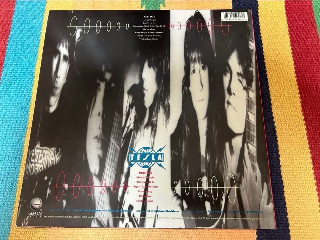 TESLA The Great Radio Controversy アナログ盤