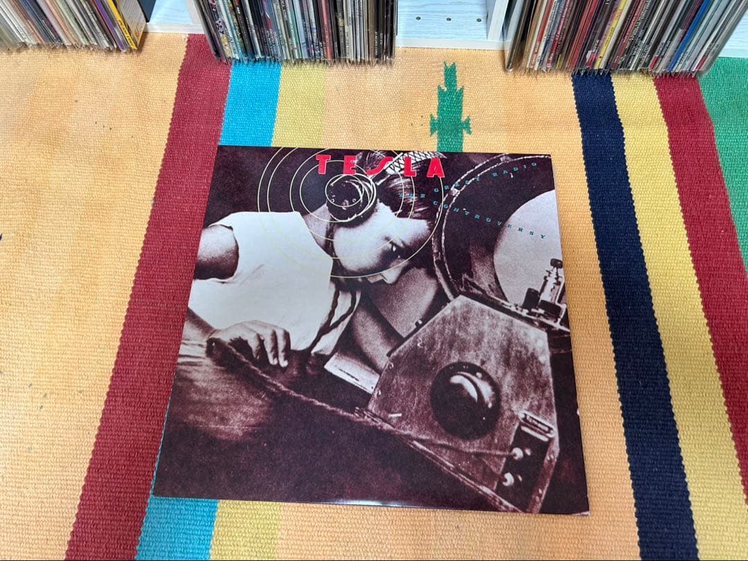 TESLA The Great Radio Controversy アナログ盤