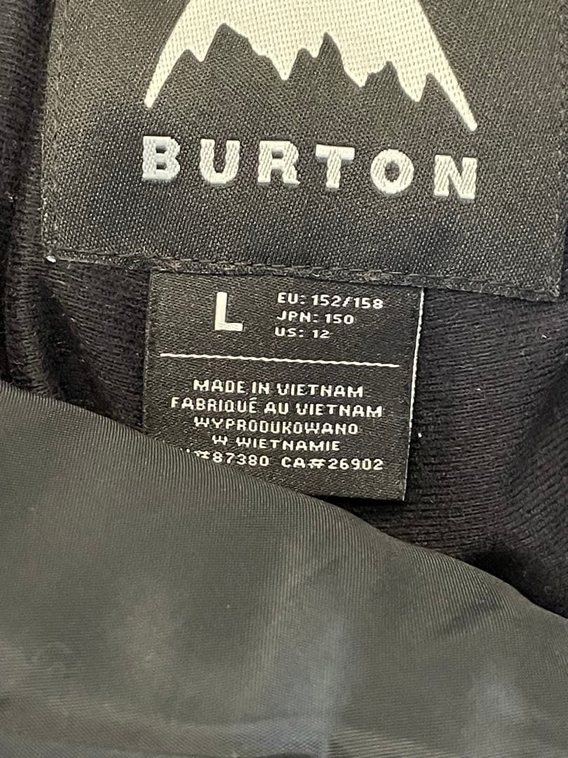 バートン スノーボードパンツ キッズ Lサイズ BURTON