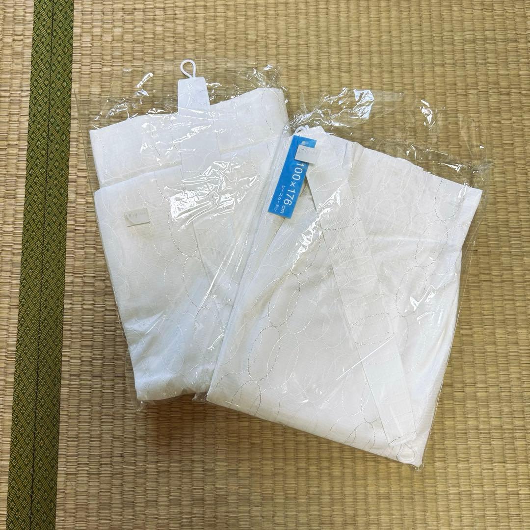【新品】フランフラン　アポロレースカーテン　100×176