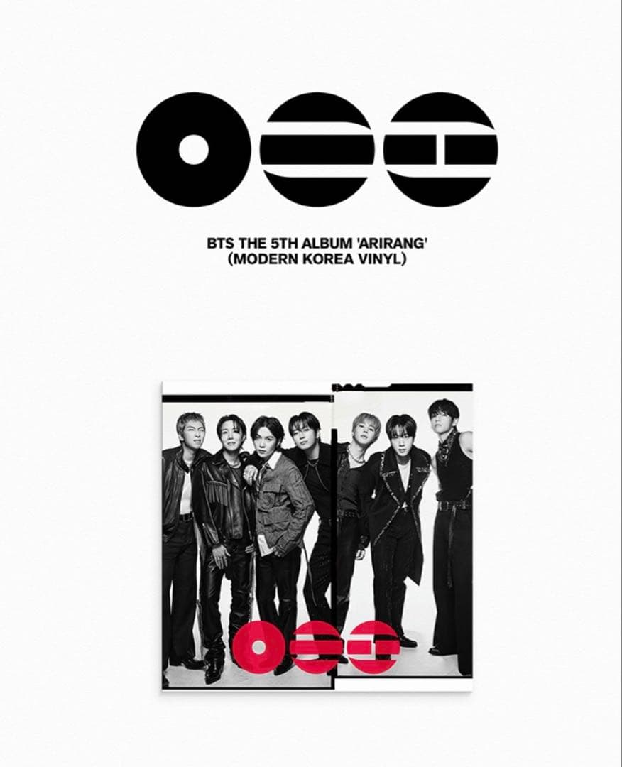 BTS ARIRANG Modern Korea Vinyl レコード
