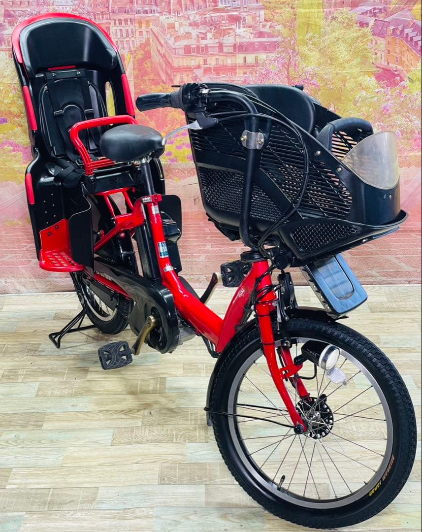 ZK3753 電動自転車 ヤマハ パスキス 子供乗せ 20インチ 送料無料