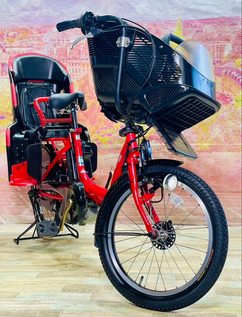 ZK3753 電動自転車 ヤマハ パスキス 子供乗せ 20インチ 送料無料