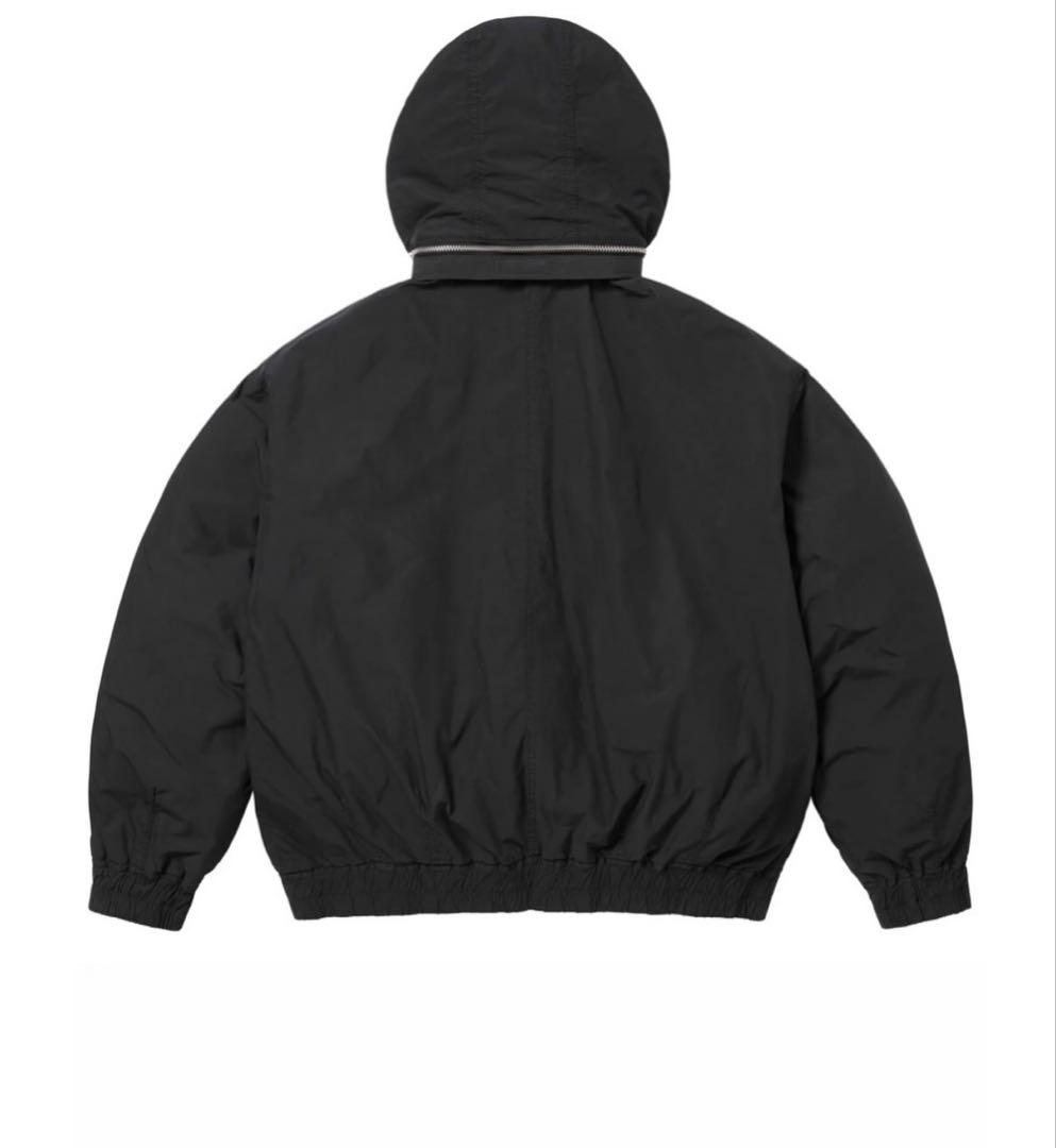 新品 SUPREME LEATHER COLLAR UTILITY JACKET