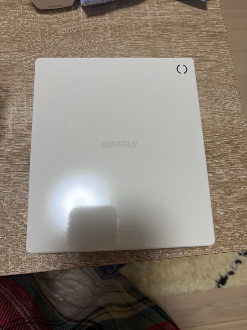 BUFFALO スマートフォン用CDレコーダー ラクレコRR-C1-WH/N