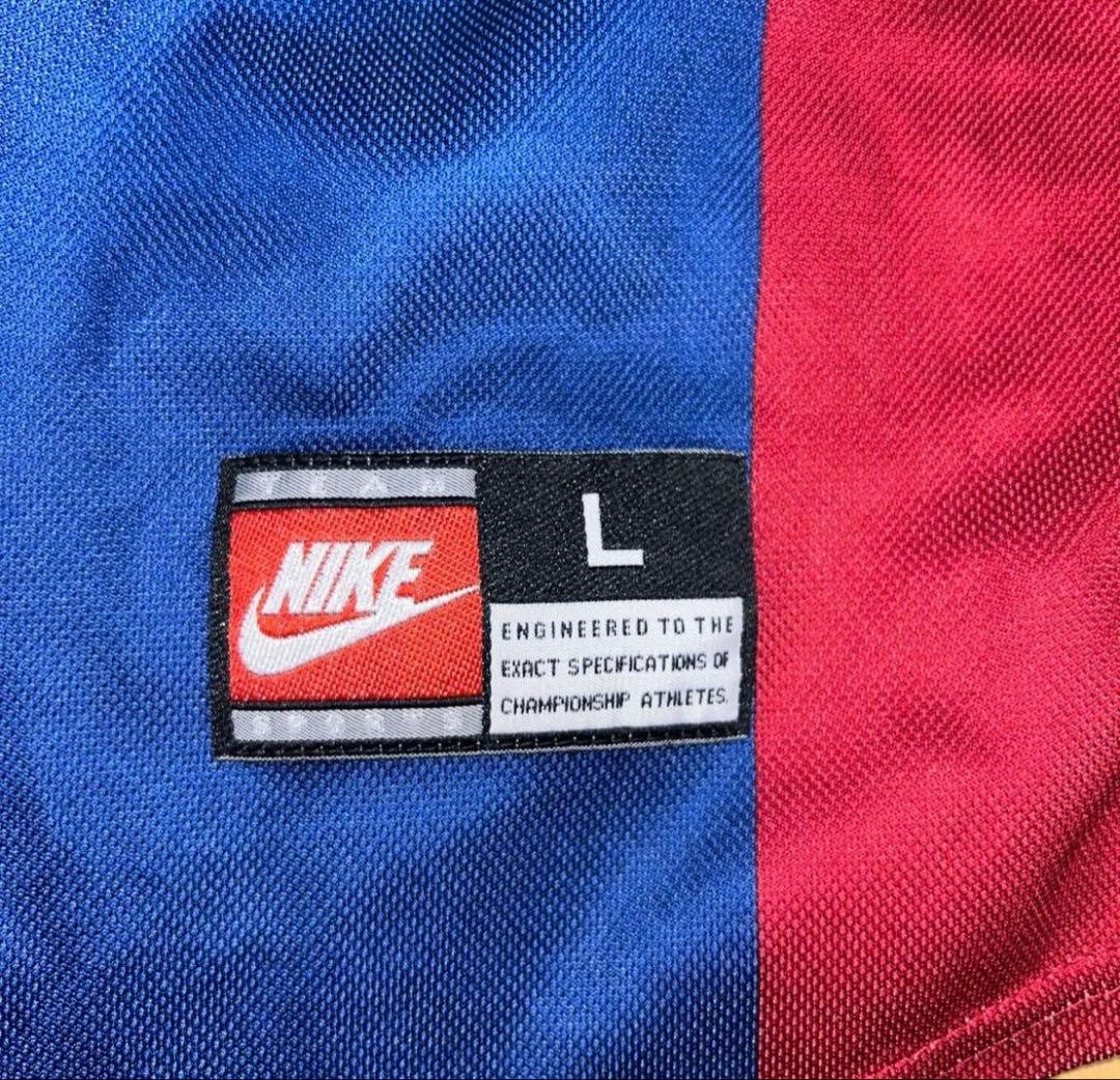1998-1999年　バルセロナ　NIKE ホームユニフォーム　正規品