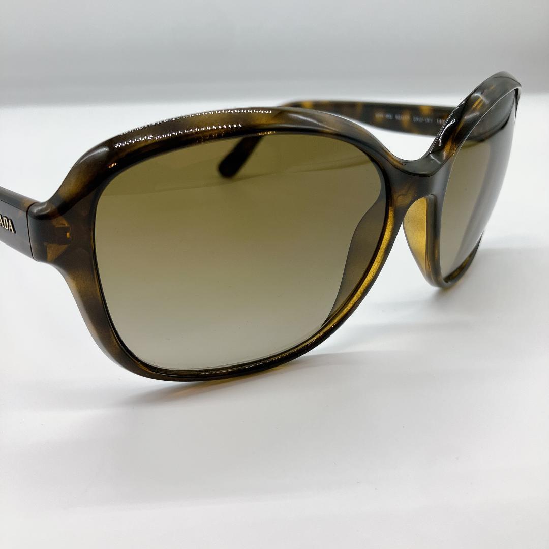PRADA プラダ SPR 18Q サングラス べっ甲調 メガネ