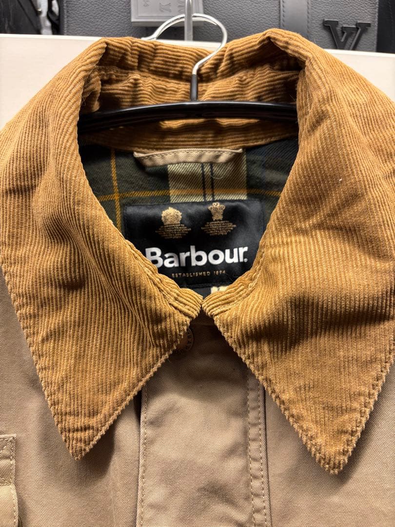 Barbour SPEY バブアー スペイ ノンオイル 正規店購入品 Lサイズ