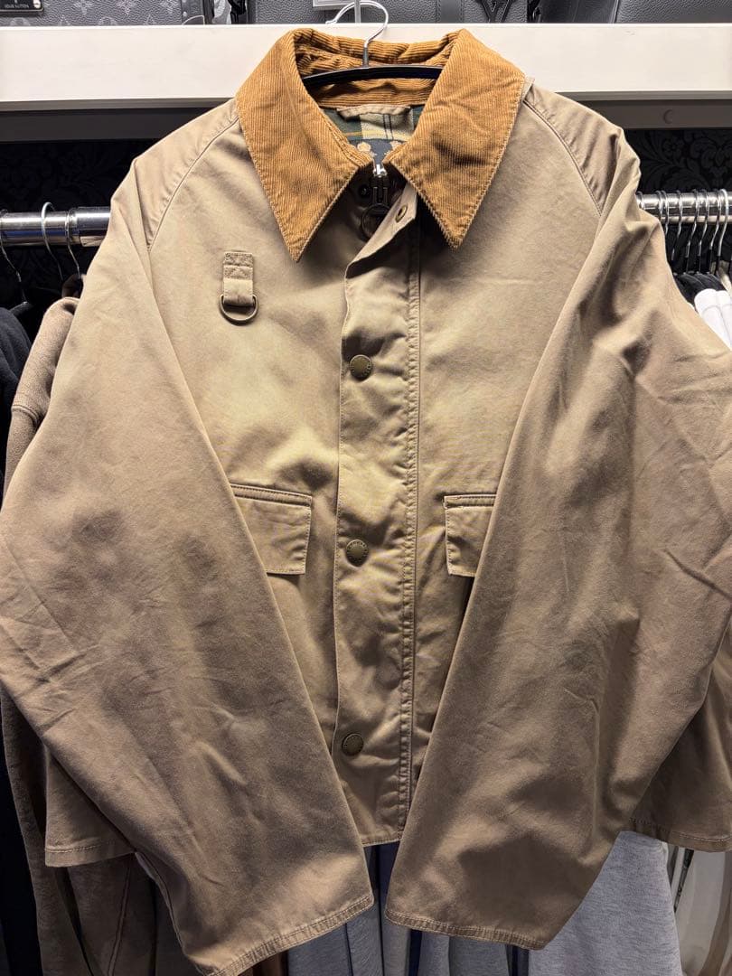 Barbour SPEY バブアー スペイ ノンオイル 正規店購入品 Lサイズ