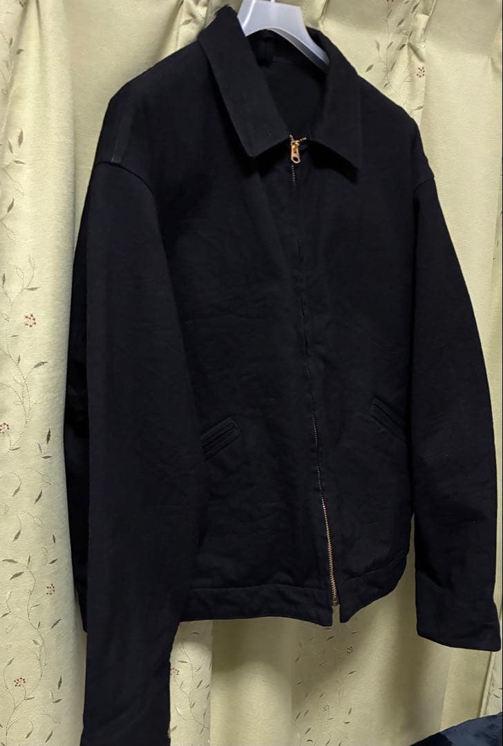 COMOLI 26SS ブラックデニムジップショートジャケット 3