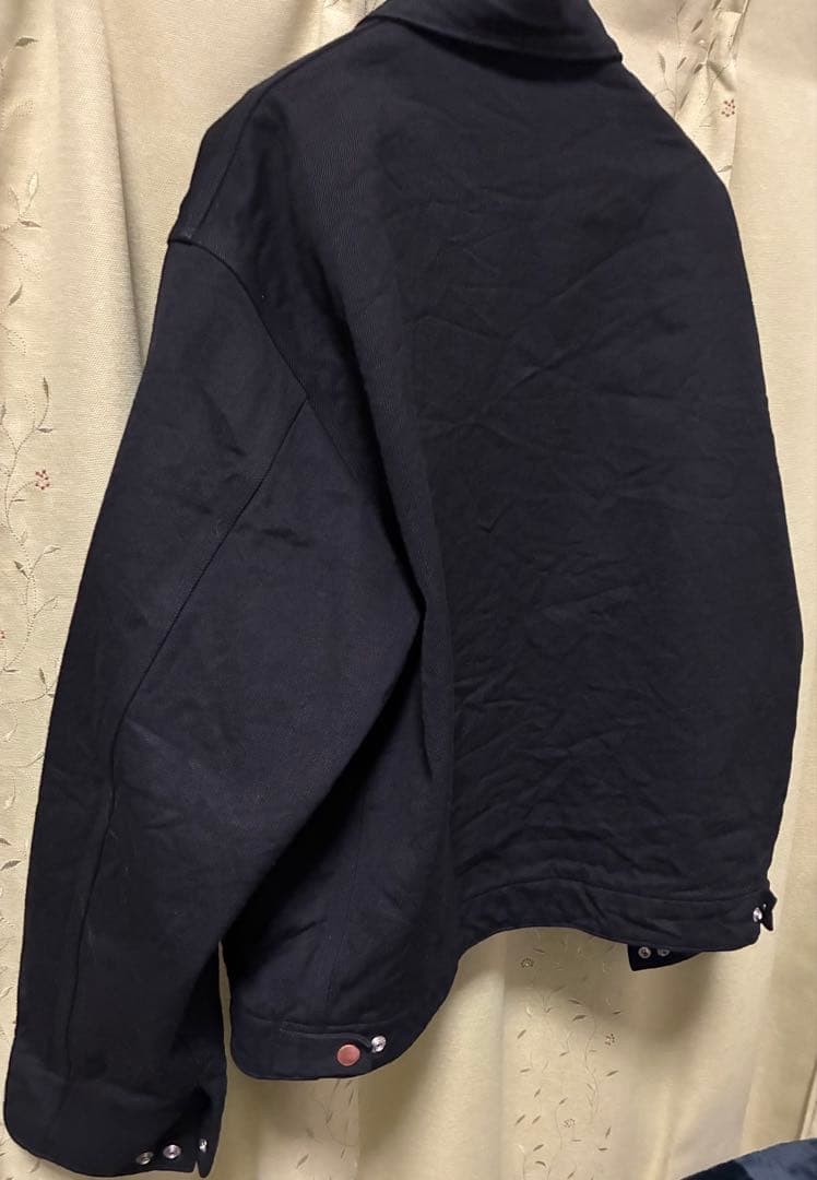 COMOLI 26SS ブラックデニムジップショートジャケット 3