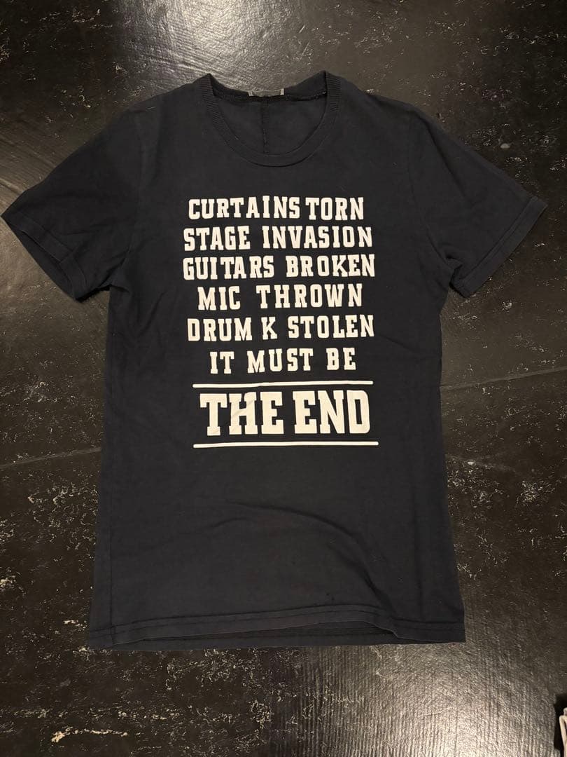 j*w様 ディオールオム エディスリマン 2005AW THE END Tシャツ