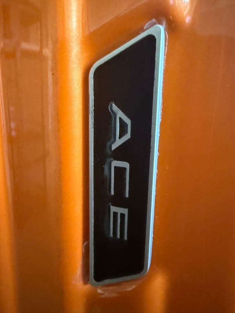 ACE 93L 大型オレンジ スーツケースキャリーケース