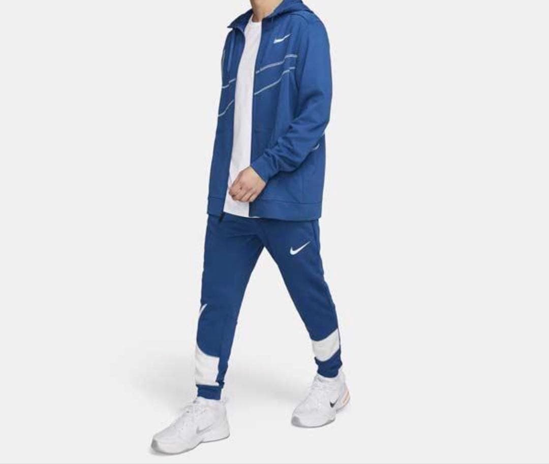 【新品】50%オフMサイズ 青 ブルー ナイキ スウェット ジャージ 上下セット