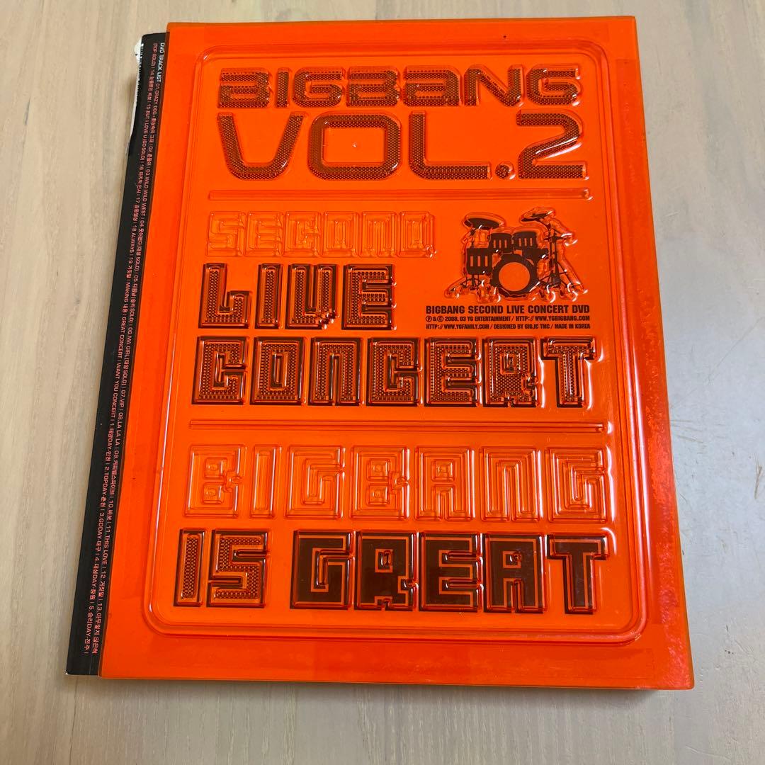 BIGBANG 韓国SECOND LIVE DVD：GREAT