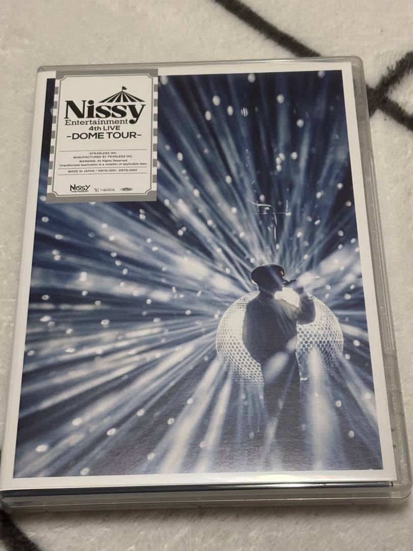 Nissy 4thLIVE -DOME TOUR- Nissy盤 Blu-ray