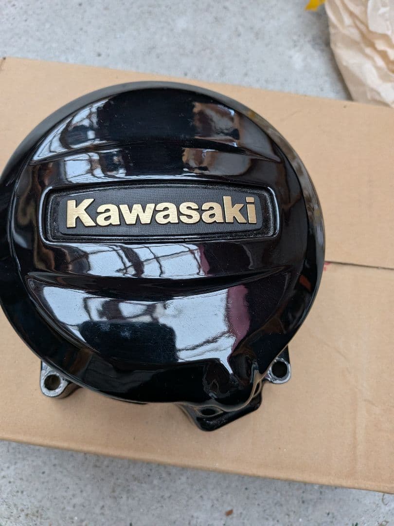 Z400GP純正のジェネレーターカバー