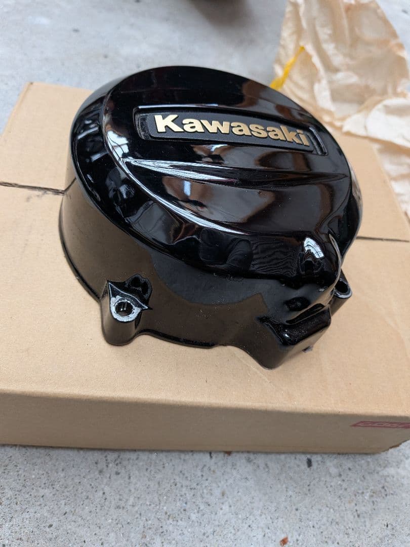 Z400GP純正のジェネレーターカバー