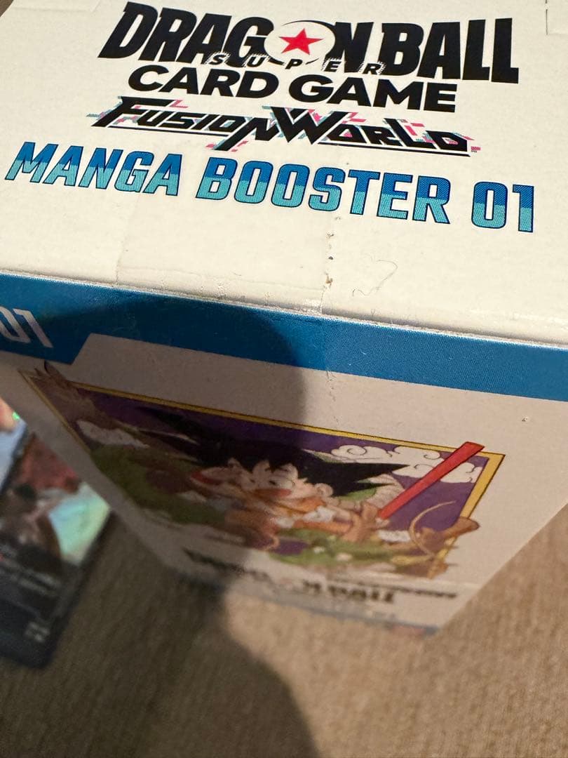 テープ付き1BOX ドラゴンボールカードゲーム MANGA BOOSTER 01