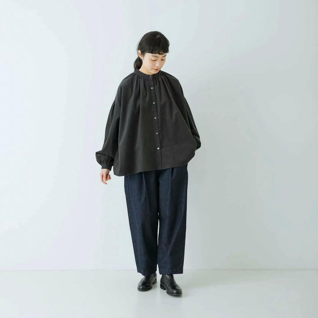 かぐれ　デニムクロップドパンツ
