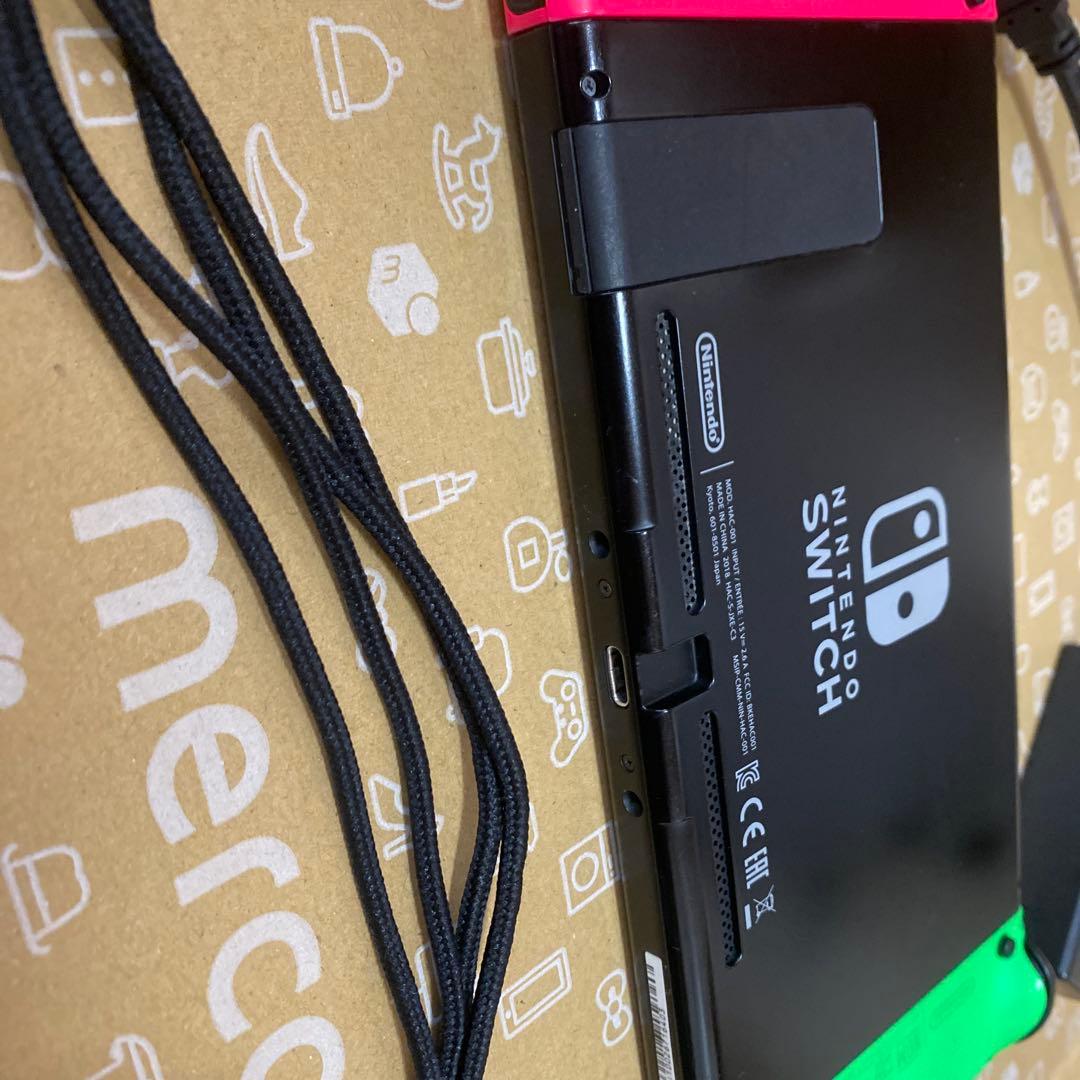 Nintendo Switch+ケース+LANアダプター+SDカード128GB