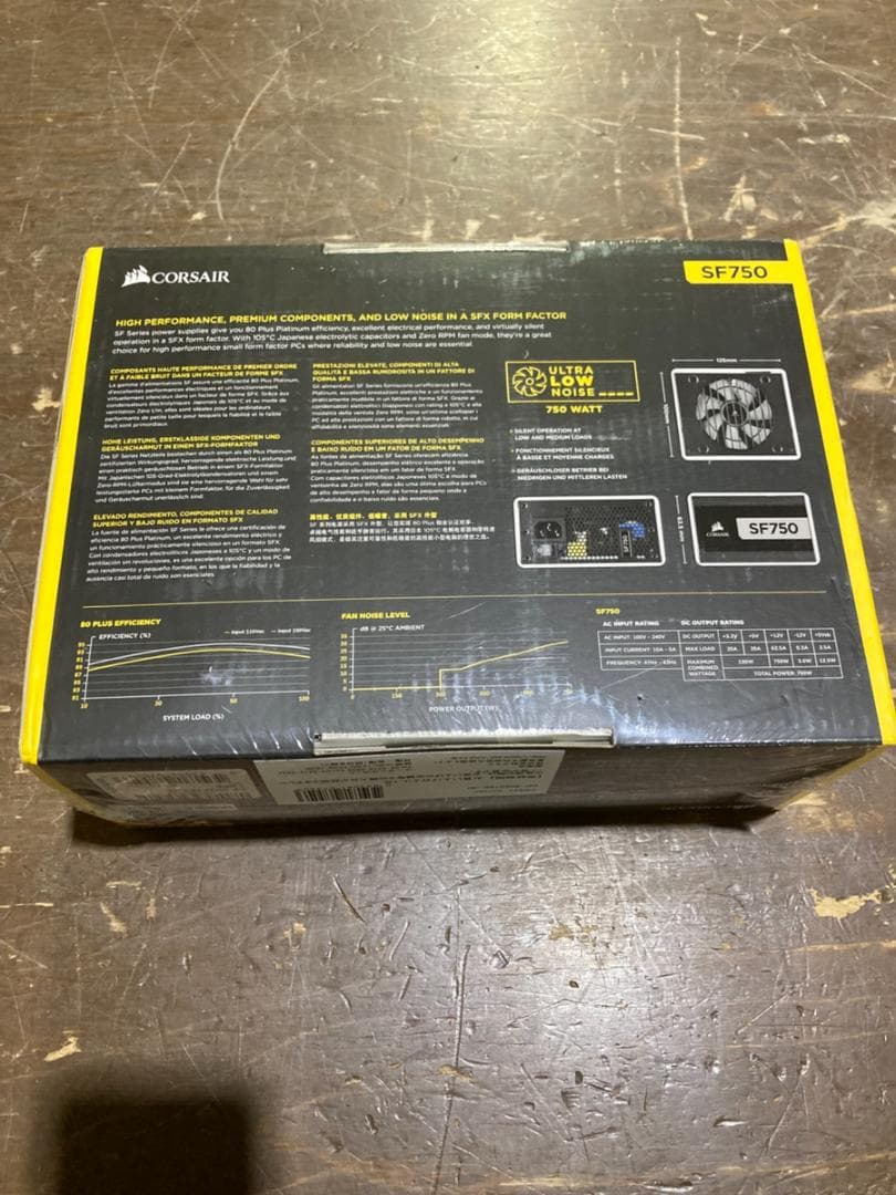 ミ*ノ様 【未開封】 CORSAIR SF750 Platinum 80PLUS