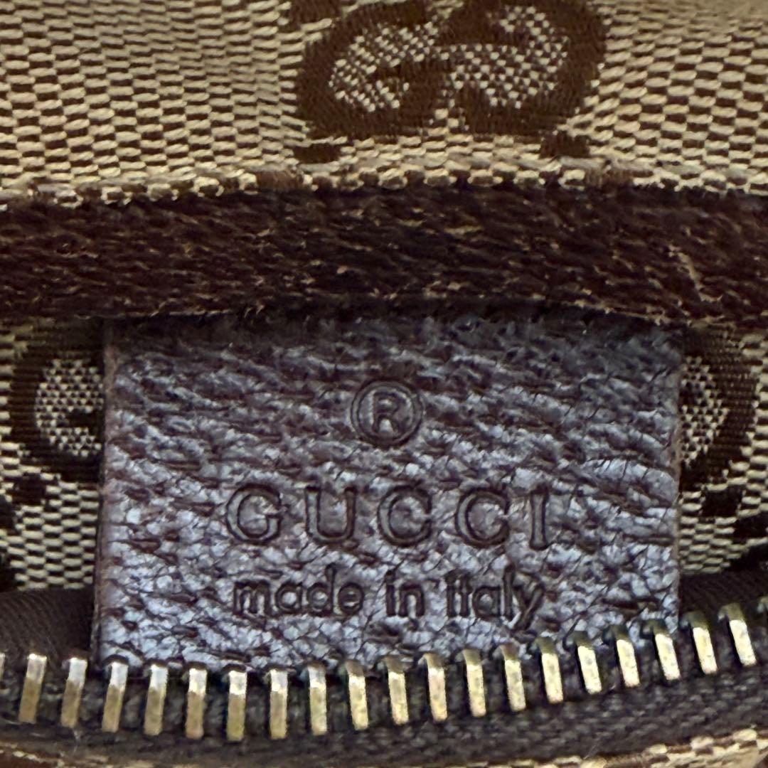 GUCCIグッチ ボディバッグ シェリーラインウエストポーチ GGキャンバス